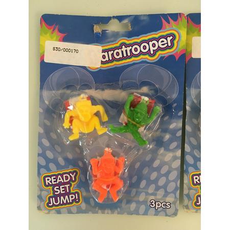 Paratrooper speelgoed (set van 3)
